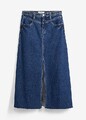 Jeansrock mit Stretch Gr. 44 Dunkelblau Damen-Skirt Maxirock Freizeitrock Neu