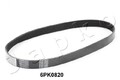 JAPKO Keilrippenriemen 6PK820 passend für NISSAN