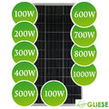 Gliese 100W 200W 300W 400W Solarmodul Solarpanel Kit Mono Photovoltaik Wohnmobil