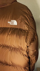 M - The North Face Nuptse Daunenjacke "dark oak" puffer down jacket