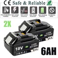 2x Für Makita 18V/6.0Ah Li-Ion Akku BL1860B BL1850B BL1840B BL1830B LXT BL1840