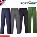 Portwest Herren Cargo Kampfhose leichte Arbeitskleidung robuste Hose - C701