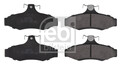 FEBI BILSTEIN 16507 Bremsbelagsatz, Scheibenbremse für CHEVROLET,DAEWOO