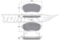 TOMEX Brakes Bremsbelagsatz Scheibenbremse TX 16-99 für TOYOTA AURIS COROLLA VAN