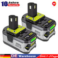 2x 18V 5.0Ah Akku für RYOBI One Plus Lithium RB18L50 P108 P104 Batterie 18 Volt
