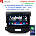 2+32G 9"Android 12 Autoradio Für Mitsubishi Outlander 2005-2011 GPS Navi Carplay