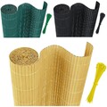 AufuN Sichtschutzmatte PVC Sichtschutzzaun 200x300cm - mit Kabelbindern Stand...