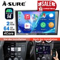 Android 14 Für Opel Astra H Corsa C/D Vectra C Zafira Autoradio GPS NAVI 2+64GB