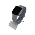 Fitbit Versa Smartwatch 1,3 Zoll (3,30 cm) Armband Grau Gehäuse Aluminium Silber
