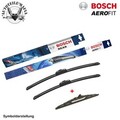 Bosch Aerofit Scheibenwischer Set Vorne + HINTEN für Ford Focus II