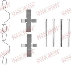 Quick Brake Zubehörsatz, Scheibenbremsbelag 109-0982 für AUDI VW