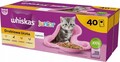40x85g WHISKAS Junior Nassfutter in Gelee MIX Geschmacks Huhn Ente Geflügel Pute