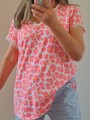 T-Shirt Leo Leopard mit neon italymode