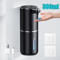 Seifenspender Automatisch Wandbefestigung mit Sensor Infrarot,380ml Elektrischer