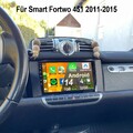 Für Smart Fortwo 451 2011-2015 1+32G Android 14 Autoradio GPS WIFI Apple Carplay