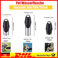 Trinkflasche für Hunde aus Edelstahl mit Trinknapf ideal für unterwegs 6-12 h