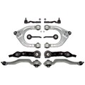 6x Querlenker + 2x Koppelstange + 2x Spurstangenkopf vorne Satz für MERCEDES E
