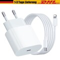 20W Schnell Ladegerät PD Ladekabel für iPhone 11 12 13 14 Pro Max USB C Adapter