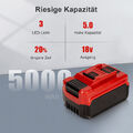Für Original Einhell 18V 6,0Ah Ersatz Akku Lithium-Ion Power X-Change Ersatzakku