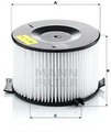 Innenraumfilter Partikelfilter CU 1738 MANN-FILTER für VW TRANSPORTER T4 Bus