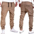 NEUE Herren Jogger Chino Hose Jogger Jeans Cargohose Jogginghose LowCrotch Pants
