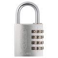 ABUS Zahlenschloss 145 silber Zahlenkombinations Vorhangschloss Vorhängeschloss