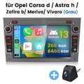 Autoradio DAB+ Carplay Android GPS NAVI DSP Für Opel Meriva Corsa C D Astra G H