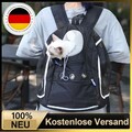 Hunderucksack Haustier Tragetasche für Katze Hund bis 13kg Tier Rucksack Tasche