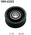 SKF Umlenk-/Führungsrolle, Keilrippenriemen VKM 61021 für LEXUS TOYOTA