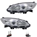 Scheinwerfer Set links & rechts H11/HB3 für Mazda 5 CW inkl. Osram Lampen