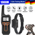 1000M Hund Ausbildung Erziehungshalsband Stromschlag Hunde Vibration Ton e-Shock