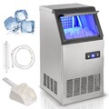 Kommerzieller Eiswürfelbereiter Eismaschine 38kg/24h Würfeleismaschine