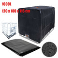 IBC 1000L Container Wassertank Abdeckplane Thermohülle Schutzhülle Schutzhaube.