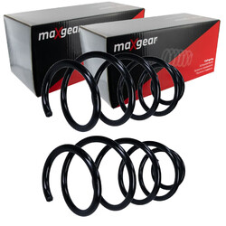 2X MAXGEAR FAHRWERKSFEDERN VORNE PASSEND FÜR FIAT DOBLO OPEL COMBO LINKS+RECHTS