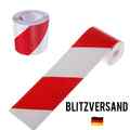 Reflektorfolie Reflektorband Selbstklebend Warnaufkleber Rot Weiß 3Mtrx10cm