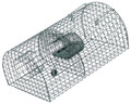 Ratten Massenfänger Alive Rattenfalle Kastenfalle Lebendfalle grün - 40x24x18cm