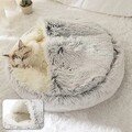 Plüsch Haustier Höhle Bett Hund Katze Haus Schlafbett Kissen Kiste Kennel Mat