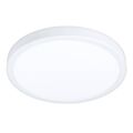 Eglo 99265 FUEVA 5 LED Ein-/Aufbauleuchte 20,5W Ø285mm Weiss Warmweiss IP44