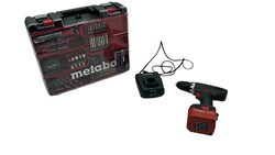 Metabo Akkuschrauber Bohrschrauber Mobile Werkstatt BS 12 Quick Set inkl. 1 Akku