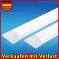 LED Feuchtraumleuchte T8 Röhre Büro Wannenleuchte Unterbauleuchte 30/60/90/120cm
