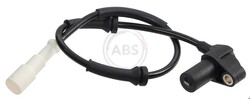 A.B.S. 2x Sensor Raddrehzahl 30573/2x für RENAULT CLIO 2 THALIA 1 SB0 BB0A BB0F