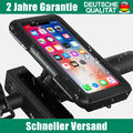 Fahrrad Motorrad Handy Halterung Halter Smartphone Wasserdicht bis 6,3 Zoll 360°