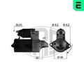 1x Starter ERA 220058A passend für OPEL DAEWOO