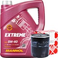 FEBI ÖLFILTER + 5L 5W-40 MANNOL EXTREME MOTORÖL ACEA A3 B3 B4 API SN/CH-4 5W40