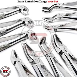 Dental Zahnzange Extraktionzange Oralchirurgie Oberkiefer Unterkiefer Molaren CE