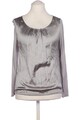 Comma Bluse Damen Oberteil Hemd Hemdbluse Gr. EU 40 Grau #ded8hwb
