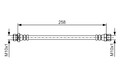 BOSCH Bremsschlauch 1 987 481 725 für MITSUBISHI OUTLANDER LANCER 7 CARGO CS3A