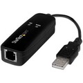 USB56KEMH2 StarTech.com USB 2.0 Faxmodem 56K Externes DialUp V.92 Modem/Dong ~D~