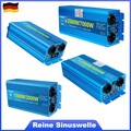 2500W 3500W Reiner Sinus Wechselrichter 12V 24V auf 230V Spannungswandler AC LCD