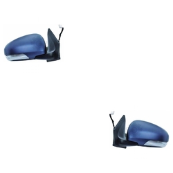 DIEDERICHS Außenspiegel Set links rechts mit Blinklicht für Toyota IQ KGJ1_